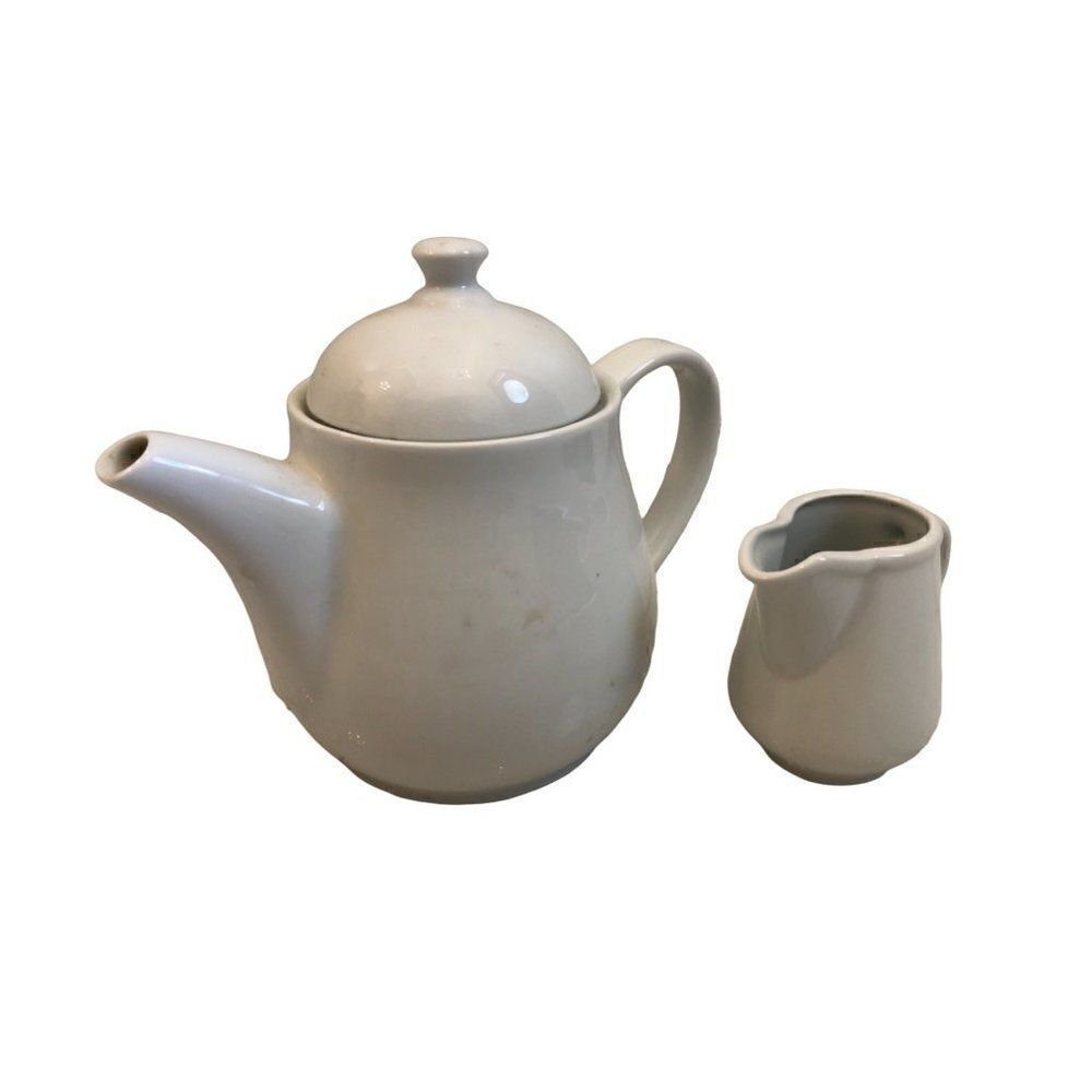 Vintage Teapot and Creamer by Sur la Table